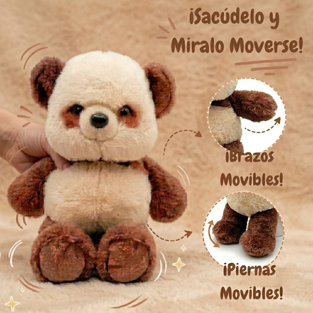 Peluche de Panda Corredor Interactivo